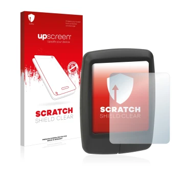 Vorderseite einer Produktverpackung mit dem Markenlogo upscreen. Daneben ist das Gerät Specialized Turbo Connect Display mit d
