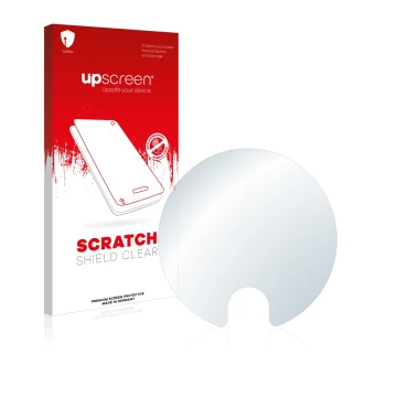 Vorderseite einer Produktverpackung mit dem Markenlogo upscreen. Daneben ist das Gerät Dyson V11 Absolute Pro mit dem zugehöri