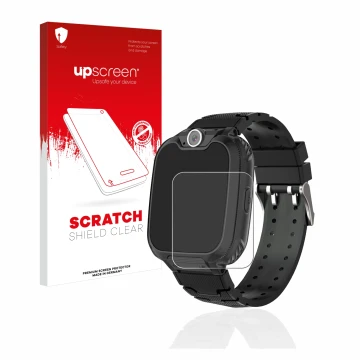 Vorderseite einer Produktverpackung mit dem Markenlogo upscreen. Daneben ist das Gerät Pthtechus G-612 mit dem zugehörigen Dis