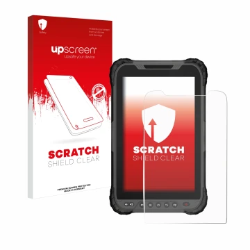Vorderseite einer Produktverpackung mit dem Markenlogo upscreen. Daneben ist das Gerät GeoMax Zenius 800 mit dem zugehörigen D