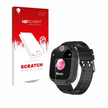 Vorderseite einer Produktverpackung mit dem Markenlogo upscreen. Daneben ist das Gerät Pthtechus S12 mit dem zugehörigen Displ