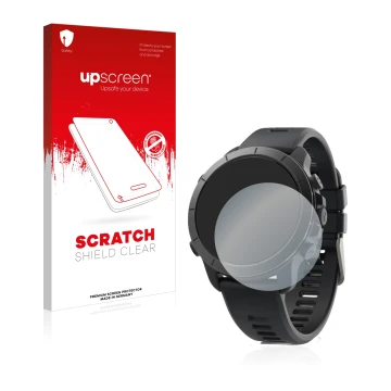 Vorderseite einer Produktverpackung mit dem Markenlogo upscreen. Daneben ist das Gerät Wahoo Elemnt Rival mit dem zugehörigen 