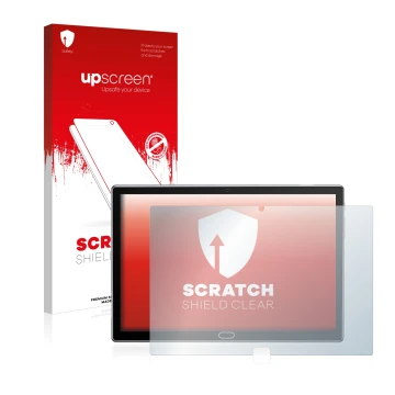 Vorderseite einer Produktverpackung mit dem Markenlogo upscreen. Daneben ist das Gerät Feonal K116 mit dem zugehörigen Display