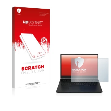 Vorderseite einer Produktverpackung mit dem Markenlogo upscreen. Daneben ist das Gerät Zenec Z-E2055 mit dem zugehörigen Displ