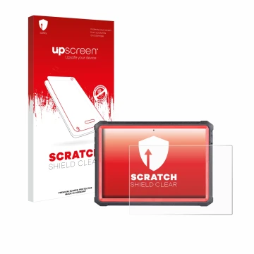 Vorderseite einer Produktverpackung mit dem Markenlogo upscreen. Daneben ist das Gerät Launch X-431 PRO3S+ V2.0 mit dem zugehö