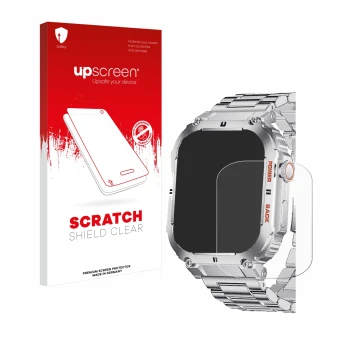 Vorderseite einer Produktverpackung mit dem Markenlogo upscreen. Daneben ist das Gerät LIGE K-57 1.96