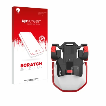 Vorderseite einer Produktverpackung mit dem Markenlogo upscreen. Daneben ist das Gerät Kress Mission Mega 3000 KR133E mit dem 