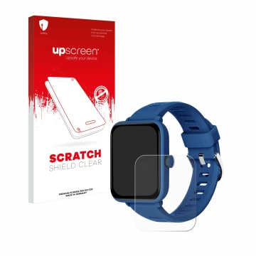 Vorderseite einer Produktverpackung mit dem Markenlogo upscreen. Daneben ist das Gerät Biggerfive BW01 1.5