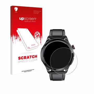 Vorderseite einer Produktverpackung mit dem Markenlogo upscreen. Daneben ist das Gerät Kardena Care Pro 3 mit dem zugehörigen 