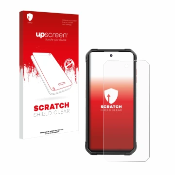 Vorderseite einer Produktverpackung mit dem Markenlogo upscreen. Daneben ist das Gerät iiiF150 B2 Pro mit dem zugehörigen Disp