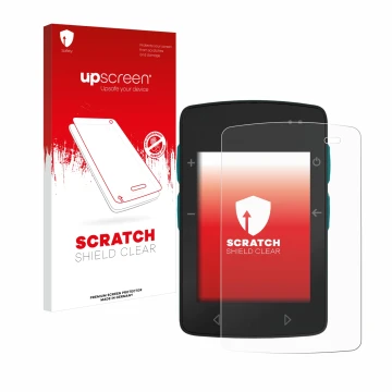 Vorderseite einer Produktverpackung mit dem Markenlogo upscreen. Daneben ist das Gerät TwoNav Roc mit dem zugehörigen Displays