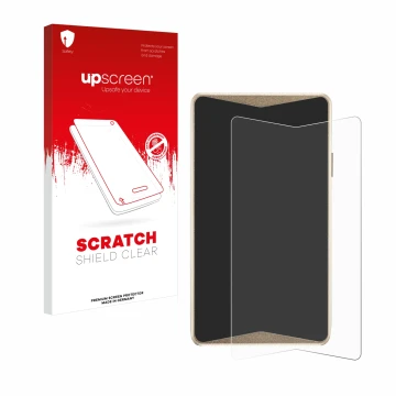 Vorderseite einer Produktverpackung mit dem Markenlogo upscreen. Daneben ist das Gerät ELLIPAL Titan 2.0 Cold Wallet mit dem z