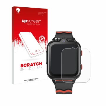 Vorderseite einer Produktverpackung mit dem Markenlogo upscreen. Daneben ist das Gerät Carneedi D35 1.69
