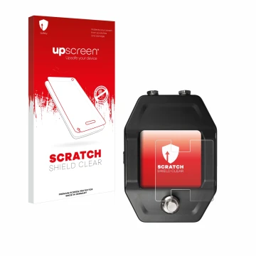 Vorderseite einer Produktverpackung mit dem Markenlogo upscreen. Daneben ist das Gerät Shure GLXD16+ mit dem zugehörigen Displ