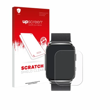 Vorderseite einer Produktverpackung mit dem Markenlogo upscreen. Daneben ist das Gerät Kardena Care Pro 2 (rechteckig) mit dem