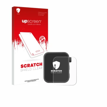 Vorderseite einer Produktverpackung mit dem Markenlogo upscreen. Daneben ist das Gerät Godox X3 mit dem zugehörigen Displaysch