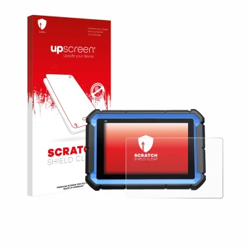Vorderseite einer Produktverpackung mit dem Markenlogo upscreen. Daneben ist das Gerät Topdon ArtiDiag Pro mit dem zugehörigen