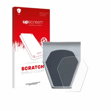 Vorderseite einer Produktverpackung mit dem Markenlogo upscreen. Daneben ist das Gerät Epowerfun ePF-PULSE 960 mit dem zugehör