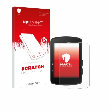 Vorderseite einer Produktverpackung mit dem Markenlogo upscreen. Daneben ist das Gerät Bryton Rider S510 mit dem zugehörigen D