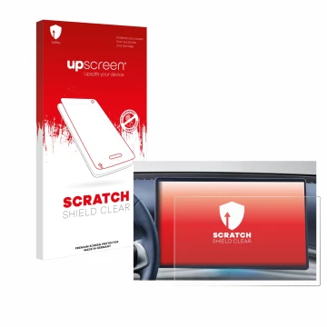 Vorderseite einer Produktverpackung mit dem Markenlogo upscreen. Daneben ist das Gerät BYD Atto 3 Design 16