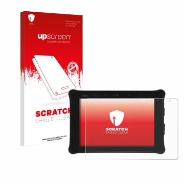 Vorderseite einer Produktverpackung mit dem Markenlogo upscreen. Daneben ist das Gerät Leica iCON CC180 mit dem zugehörigen Di