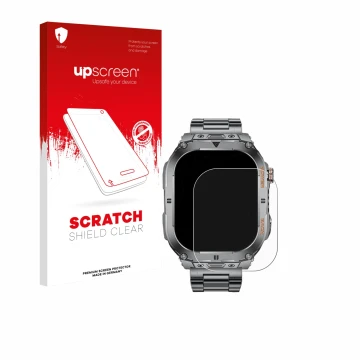 Vorderseite einer Produktverpackung mit dem Markenlogo upscreen. Daneben ist das Gerät Esfoe ZC-EF9-A 2.13