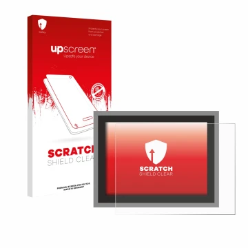 Vorderseite einer Produktverpackung mit dem Markenlogo upscreen. Daneben ist das Gerät Megger MFT-X1 mit dem zugehörigen Displ