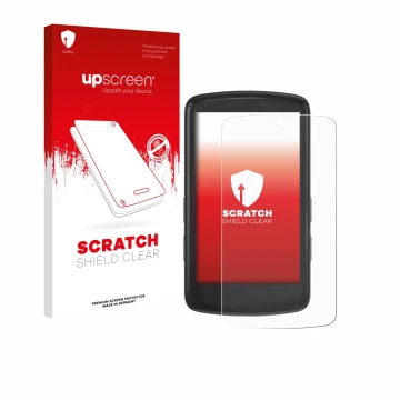 Vorderseite einer Produktverpackung mit dem Markenlogo upscreen. Daneben ist das Gerät Bryton Rider S810 mit dem zugehörigen D