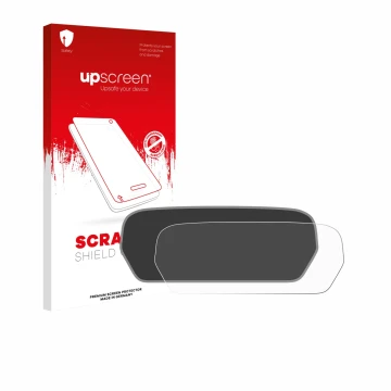 Vorderseite einer Produktverpackung mit dem Markenlogo upscreen. Daneben ist das Gerät Audi S3 8Y (2024) mit dem zugehörigen D