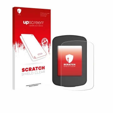 Vorderseite einer Produktverpackung mit dem Markenlogo upscreen. Daneben ist das Gerät Decathlon Van Rysel GPS 100 mit dem zug