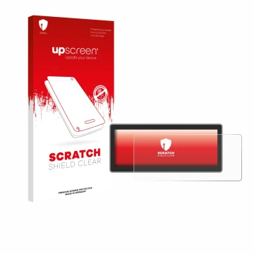 Vorderseite einer Produktverpackung mit dem Markenlogo upscreen. Daneben ist das Gerät RSNAV Series 5 (Audi B8 A4/S4/RS4/A5/S5