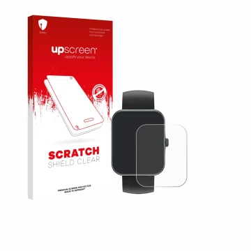 Vorderseite einer Produktverpackung mit dem Markenlogo upscreen. Daneben ist das Gerät Alutoria S80K 1.83