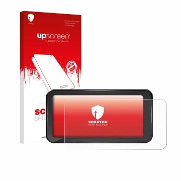 Vorderseite einer Produktverpackung mit dem Markenlogo upscreen. Daneben ist das Gerät Aoocci C6 Pro 6.25