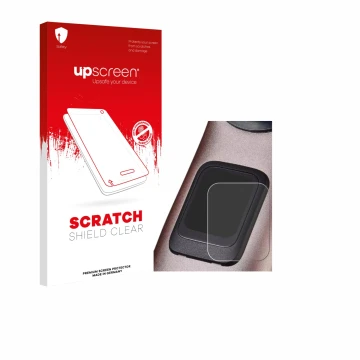 Vorderseite einer Produktverpackung mit dem Markenlogo upscreen. Daneben ist das Gerät Specialized Turbo Levo 4 mit dem zugehö