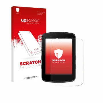 Vorderseite einer Produktverpackung mit dem Markenlogo upscreen. Daneben ist das Gerät Bryton Rider 550 mit dem zugehörigen Di