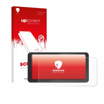 Vorderseite einer Produktverpackung mit dem Markenlogo upscreen. Daneben ist das Gerät Spedal CL871 6.25