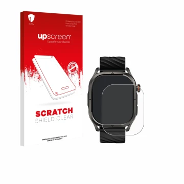 Vorderseite einer Produktverpackung mit dem Markenlogo upscreen. Daneben ist das Gerät Kospet Magic P10 1.96