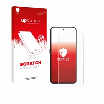 Vorderseite einer Produktverpackung mit dem Markenlogo upscreen. Daneben ist das Gerät Oukitel WP210 5G mit dem zugehörigen Di