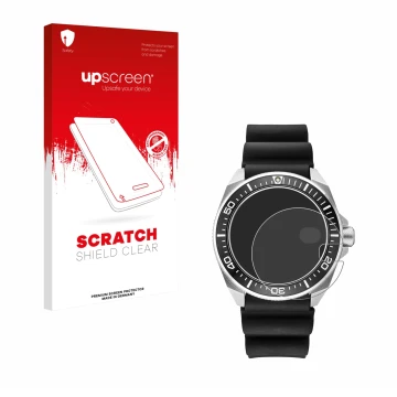 Vorderseite einer Produktverpackung mit dem Markenlogo upscreen. Daneben ist das Gerät Seiko Prospex SRPE37 mit dem zugehörige