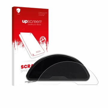 Vorderseite einer Produktverpackung mit dem Markenlogo upscreen. Daneben ist das Gerät motogadget motoscope pro mit dem zugehö