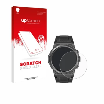 Vorderseite einer Produktverpackung mit dem Markenlogo upscreen. Daneben ist das Gerät Gard Pro Ultra 3 mit dem zugehörigen Di