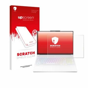 Vorderseite einer Produktverpackung mit dem Markenlogo upscreen. Daneben ist das Gerät Lenovo Legion 7i Gen 10 16