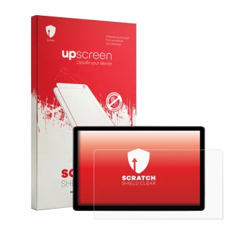 Vorderseite einer Produktverpackung mit dem Markenlogo upscreen. Daneben ist das Gerät Skoda Elroq 85 Sportline 2026 mit dem z