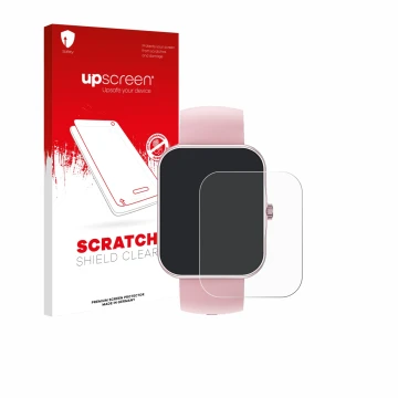 Vorderseite einer Produktverpackung mit dem Markenlogo upscreen. Daneben ist das Gerät Ucani S80K 1.83