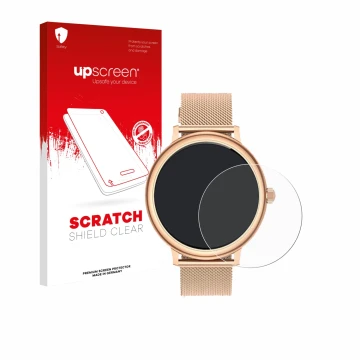 Vorderseite einer Produktverpackung mit dem Markenlogo upscreen. Daneben ist das Gerät Ruxingx AK98 1.19