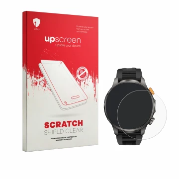 Vorderseite einer Produktverpackung mit dem Markenlogo upscreen. Daneben ist das Gerät Banlvs AK90 1.91