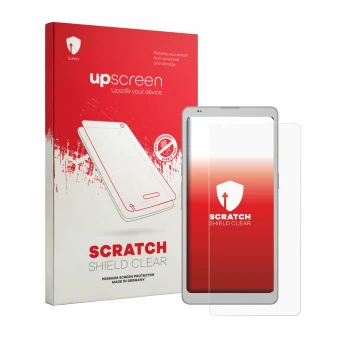 Vorderseite einer Produktverpackung mit dem Markenlogo upscreen. Daneben ist das Gerät Boox Palma 3 mit dem zugehörigen Displa