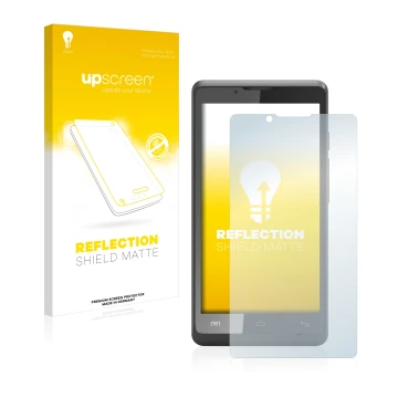 Vorderseite einer Produktverpackung mit dem Markenlogo upscreen. Daneben ist das Gerät Archos 40c Titanium mit dem zugehörigen