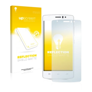 Vorderseite einer Produktverpackung mit dem Markenlogo upscreen. Daneben ist das Gerät THL 4000 mit dem zugehörigen Displaysch