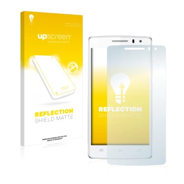 Vorderseite einer Produktverpackung mit dem Markenlogo upscreen. Daneben ist das Gerät THL 2015 mit dem zugehörigen Displaysch